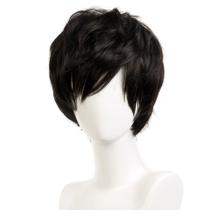 Peruca de cosplay Personass Amamiya Ren sintética 28cm para H