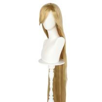 Peruca de cosplay Rapunzel Synthetic Hair 160 cm para festa de Halloween