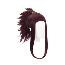 Peruca de cosplay Rogue Assassin Akali Anime League of Heroes Peruca de cosplay Rogue Assassin Akali Anime League of Heroes