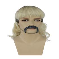 Peruca de cosplay Tiger King Joe Exotic para Halloween e festa