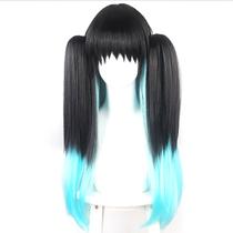 Peruca de cosplay Tokitou Muichirou Demons Slayers Anime 80cm
