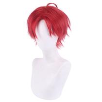 Peruca de cosplay Wonders Eggs Prioritys Momoe Sawaki Anime Red Peruca de cosplay Wonders Eggs Prioritys Momoe Sawaki Anime Red