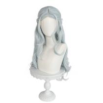 Peruca de fantasia Finals Fantasy Vines Hedrin Anime Party 73 cm