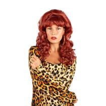 Peruca de fantasia Orion Costumes Big Red Adult Peg Bundy Style Peruca de fantasia Orion Costumes Big Red Adult Peg Bundy Style