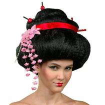 Peruca de Gueixa Oriental para Fantasias Peruca de Gueixa Oriental para Fantasias