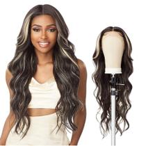 Peruca de renda Sensationnel Butta Lace CHBLONDE, parte profunda de 5 polegadas