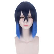 Peruca Demons Slayers Hashibira Inosuke Cabelo sintético 35cm Peruca Demons Slayers Hashibira Inosuke Cabelo sintético 35cm