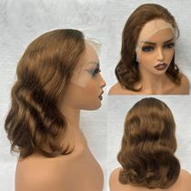 Peruca Douyin Bob Human Hair 30 cm Body Wave 13x4 Lace Front Peruca Douyin Bob Human Hair 30 cm Body Wave 13x4 Lace Front