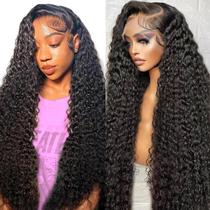 Peruca Dream Like Deep Wave HD Lace Front Human Hair 20" 180%