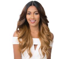 Peruca, é uma peruca HD Lace Junae Synthetic Hair P1B/30 Peruca, é uma peruca HD Lace Junae Synthetic Hair P1B/30