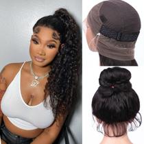Peruca Ebarly Hidden Strap 360 Full Lace Front Human Hair 22"
