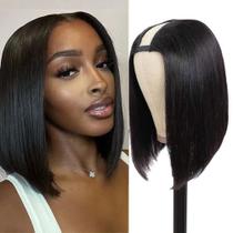Peruca em U PANEWAY Straight Bob 30 cm Brazilian Remy Hair Peruca em U PANEWAY Straight Bob 30 cm Brazilian Remy Hair