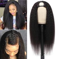 Peruca em U Urbeauty Kinky Straight 35 cm Remy Human Hair