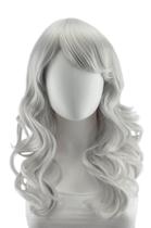 Peruca Epic Cosplay Hestia Cinza Prateado Encaracolado 55 cm (08S1) Peruca Epic Cosplay Hestia Cinza Prateado Encaracolado 55 cm (08S1)