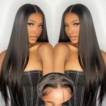 Peruca Farblick 24" Cabelo Humano Glueless com 180% de Densidade