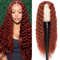 Peruca FEEL ME 71cm Ondas Profundas Sintética com Frente de Renda 350 Peruca FEEL ME 71cm Ondas Profundas Sintética com Frente de Renda 350