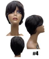 Peruca Feminina Curta Pixie Sem franja Dia a Dia Peruca Feminina Curta Pixie Sem franja Dia a Dia