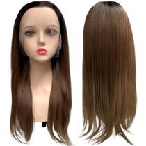Peruca front lace HD orgânica loiro escuro TAT4/10/16A Peruca front lace HD orgânica loiro escuro TAT4/10/16A