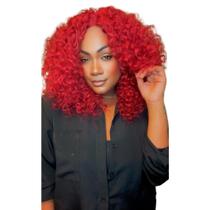 Peruca Front Lace Idêntica Cabelo Humano Cacheada Orgânica