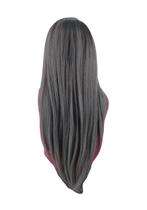 Peruca Front Lace Lisa Loiro Platinado Grey Fibra Orgânica Peruca Front Lace Lisa Loiro Platinado Grey Fibra Orgânica