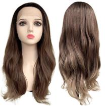 Peruca front lace loiro com mechas ombre hair TAT4/10/16A Peruca front lace loiro com mechas ombre hair TAT4/10/16A