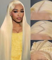 Peruca frontal de renda Bebeest Blonde 613 Human Hair 24" para mulheres Peruca frontal de renda Bebeest Blonde 613 Human Hair 24" para mulheres
