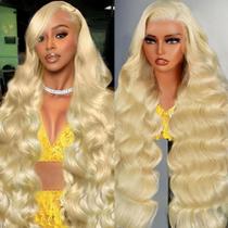 Peruca frontal de renda Manyisi 30 polegadas 613 Blonde Body Wave Peruca frontal de renda Manyisi 30 polegadas 613 Blonde Body Wave
