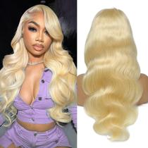 Peruca frontal de renda Pangm 613 13x6 Cabelo humano 200 densidade 66cm