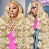 Peruca frontal de renda Resore 613 Body Wave 200 Densidade 70 cm Loira Peruca frontal de renda Resore 613 Body Wave 200 Densidade 70 cm Loira