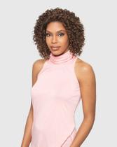 Peruca frontal de renda sintética VANESSA TOP KELON 1B Off Black