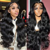 Peruca Frontal de Renda Zojj Body Wave - Cabelo Humano 66cm, 180% de Densidade Peruca Frontal de Renda Zojj Body Wave - Cabelo Humano 66cm, 180% de Densidade
