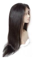Peruca Full Lace De Cabelo Humano Natural 55 cm Lisa Peruca Full Lace De Cabelo Humano Natural 55 cm Lisa
