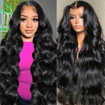 Peruca GBUN de 34 polegadas Body Wave HD Lace Front 200 Density Peruca GBUN de 34 polegadas Body Wave HD Lace Front 200 Density