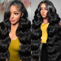 Peruca Gurdan 28" 13x6 Body Wave Lace Front Human Hair