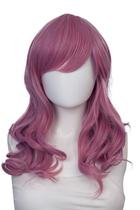 Peruca Hestia Princess Pink Mix Curly 55cm - EpicCosplay - Resistente a Calor