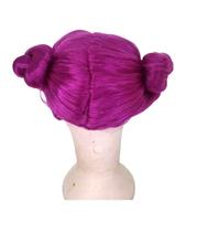 Peruca Infantil de Boneca lilás Com Dois Coques Nas Laterais Peruca Infantil de Boneca lilás Com Dois Coques Nas Laterais