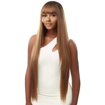Peruca inteira sintética Outre Wigpop EVERLY 613 - Chocolate ao leite