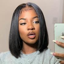Peruca ISEE Hair Glueless Wear and Go Lace Front 30 cm Bob