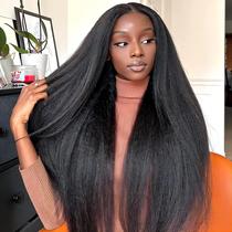 Peruca ISEE Wear and Go, sem cola, Kinky Straight Human Hair 24 Peruca ISEE Wear and Go, sem cola, Kinky Straight Human Hair 24