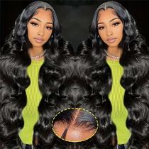 Peruca KBG Glueless Human Hair 200 Density Body Wave 80cm