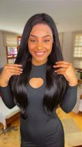 Peruca Lace Front Cabelo Humano Antonela 22 Polegadas