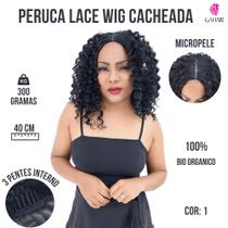 Peruca Lace Wig Americana - Acabamento das Gringas Em micropele - Sem Brilho Excessivo - Uso Diario