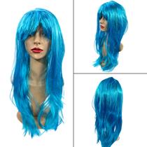 Peruca Lace Wig Cabelo P/ Fantasia De Carnaval Varias Cores