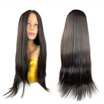 Peruca Lace Wig De Fibra Orgânica Cabelo Liso Longo 70Cm - Rass Hair