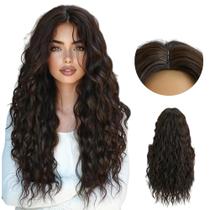 Peruca Lace Wig Levemente Cacheada Fibra Orgânica Premium