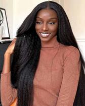 Peruca Lemoda Full Lace Frontal 180 Density Yaki Straight 26" Peruca Lemoda Full Lace Frontal 180 Density Yaki Straight 26"