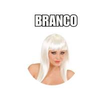 Peruca Longa C/ Franja Fantasia Enfeite Decoraçao Peruca Longa C/ Franja Fantasia Enfeite Decoraçao