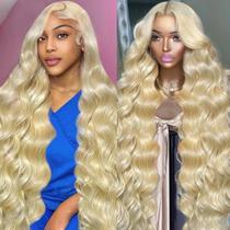 Peruca Lotulo 613 HD Lace Frontal 13x6 200 Densidade Loira 70cm