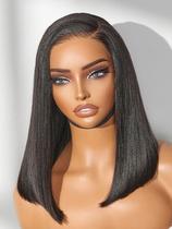 Peruca LUVME HAIR Bob 100% cabelo humano, renda frontal, 35 cm, 200% de densidade Peruca LUVME HAIR Bob 100% cabelo humano, renda frontal, 35 cm, 200% de densidade