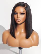 Peruca LUVME HAIR Light Yaki Straight Bob 30cm de cabelo humano Peruca LUVME HAIR Light Yaki Straight Bob 30cm de cabelo humano